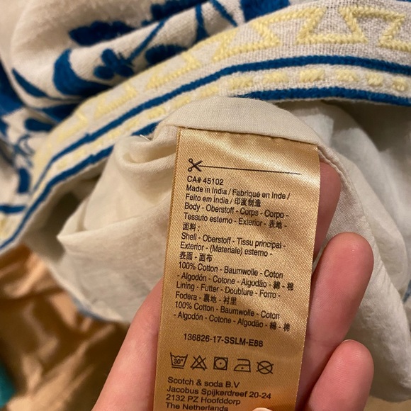 💖HOST PICK💖 Maison Scotch Boho Embroidered Dress | Size Small - Picture 6 of 6